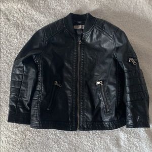 H & M leather jacket